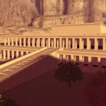 3D model of the Akh-sut-Amun temple of Dayr al-Bahri