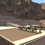 3D model of the Hatshepsut temple of Dayr al-Bahri