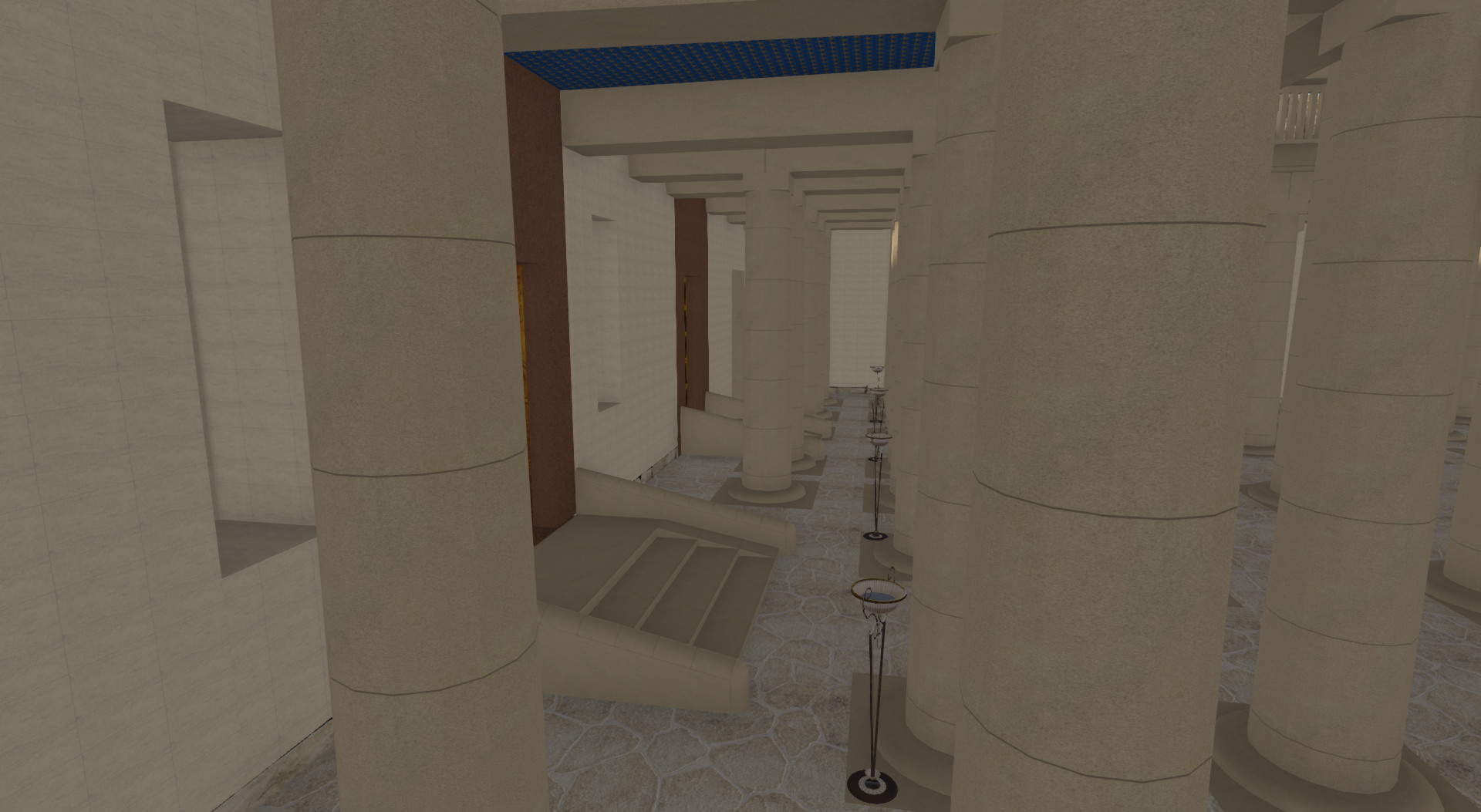 a proposal for solving the problem of the presumed columns F-G/IX