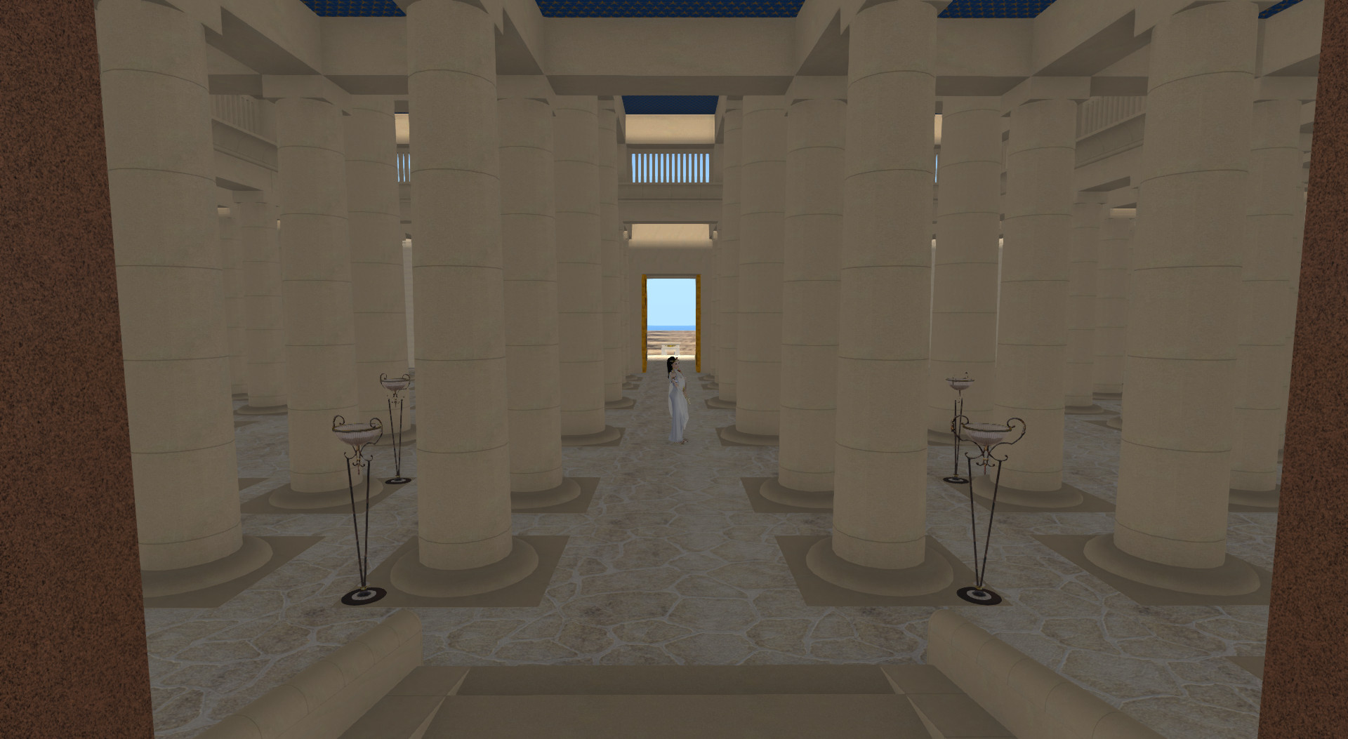 a proposal for solving the problem of the presumed columns F-G/IX