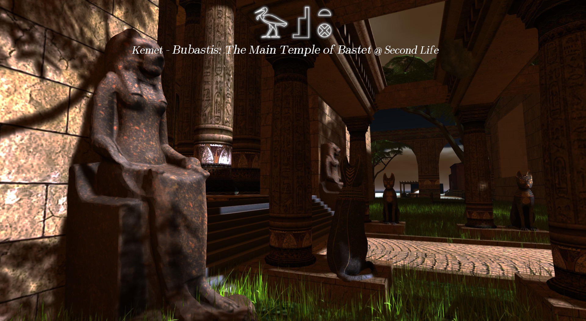 Kemet - Bubastis: The Main Temple of Bast in SL