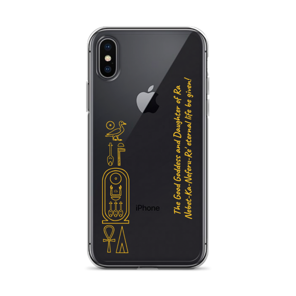 iPhone Case "Pharaoh's name" (gold) - Image 7