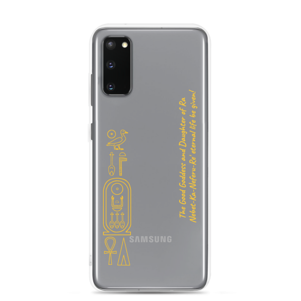 Samsung Case "Pharaoh's name" (gold) - Image 4