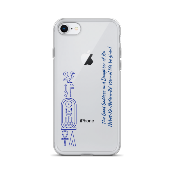 iPhone Case "Pharaoh's name" (blue) - Image 5