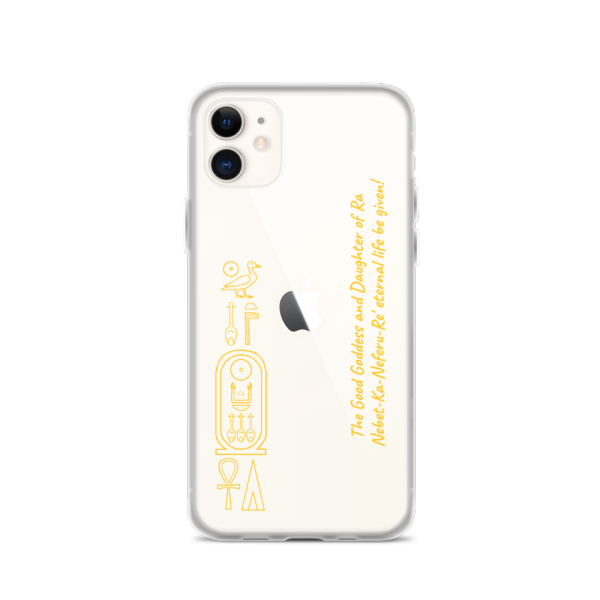 iPhone Case "Pharaoh's name" (gold) - Image 2