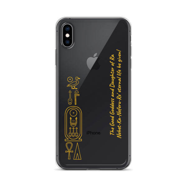 iPhone Case "Pharaoh's name" (gold) - Image 11