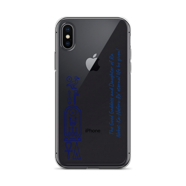 iPhone Case "Pharaoh's name" (blue) - Image 7
