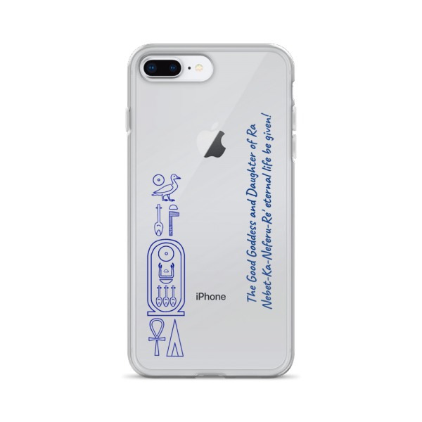iPhone Case "Pharaoh's name" (blue) - Image 4