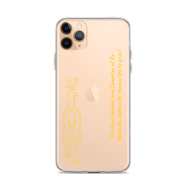 iPhone Case "Pharaoh's name" (gold) - Image 3