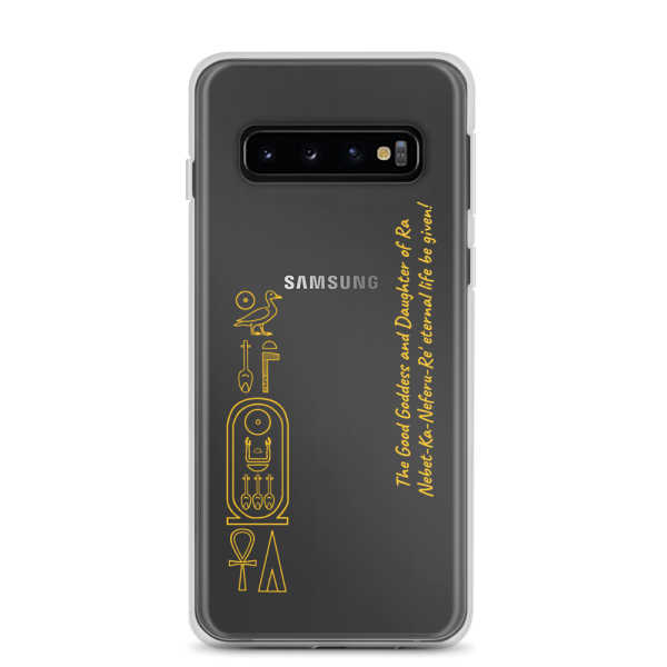 Samsung Case "Pharaoh's name" (gold)