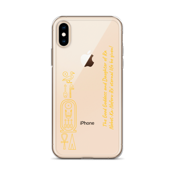 iPhone Case "Pharaoh's name" (gold) - Image 8