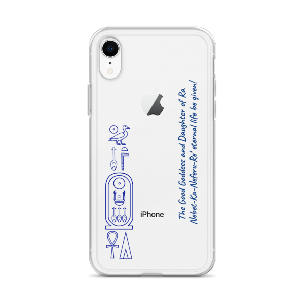 iPhone Case "Pharaoh's name" (blue) - Image 10
