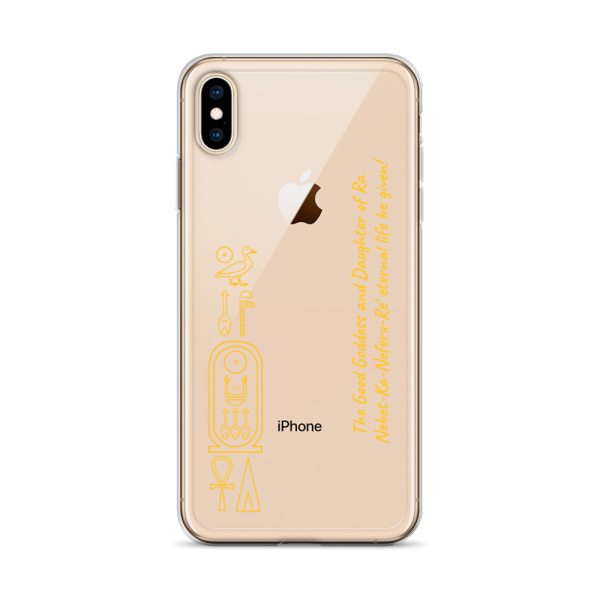 iPhone Case "Pharaoh's name" (gold) - Image 12