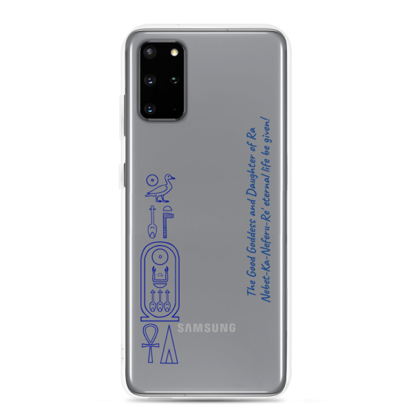 Samsung Case "Pharaoh's name" (blue) - Image 5
