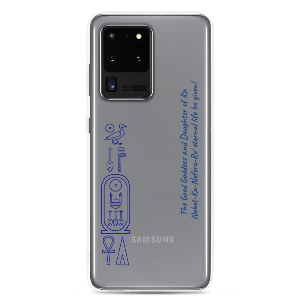 Samsung Case "Pharaoh's name" (blue) - Image 6