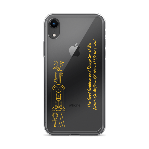 iPhone Case "Pharaoh's name" (gold) - Image 9