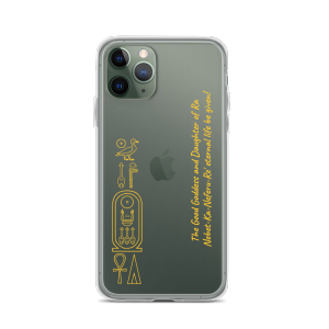 iPhone Case "Pharaoh's name" (gold)