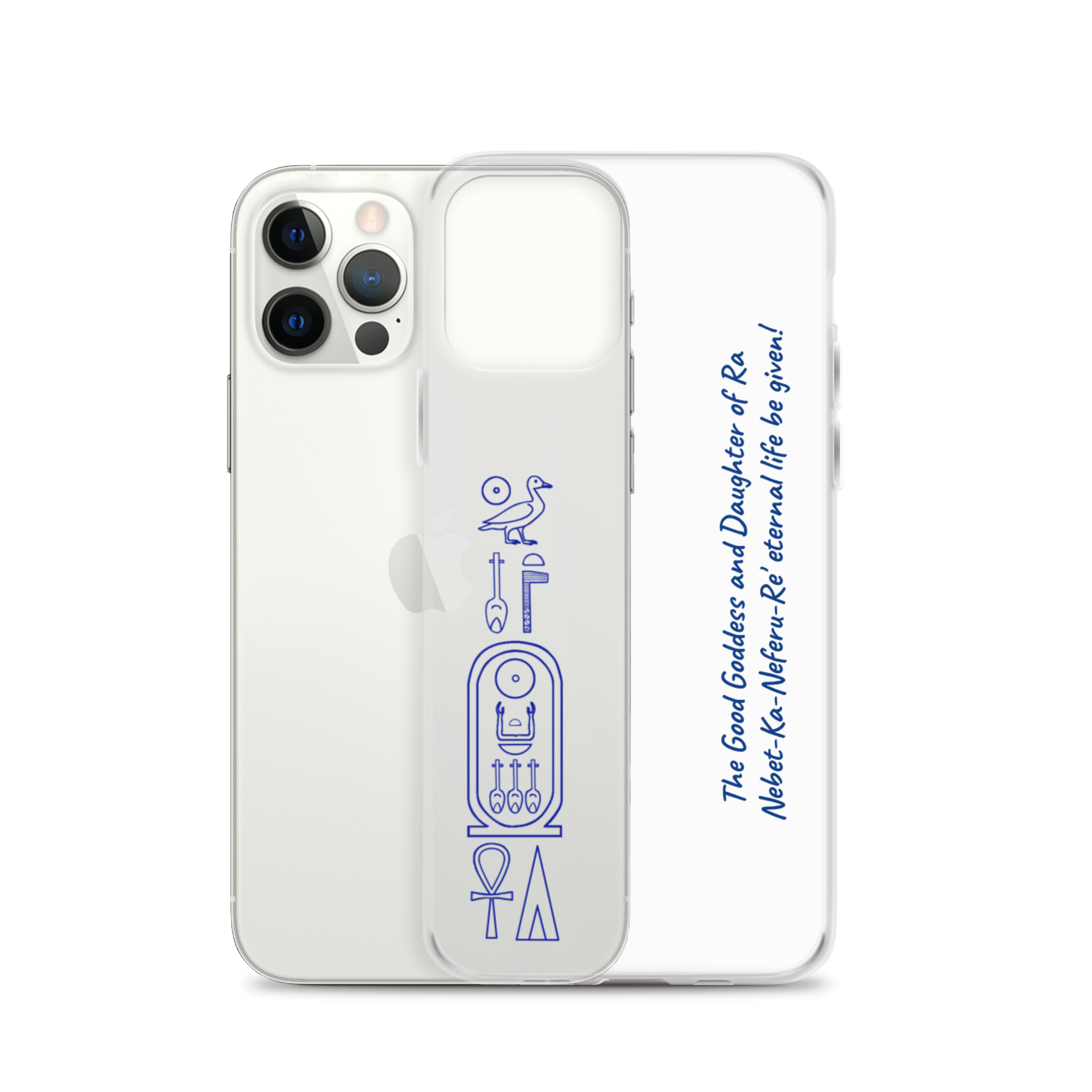 iPhone Case "Pharaoh's name" (blue) - Image 20