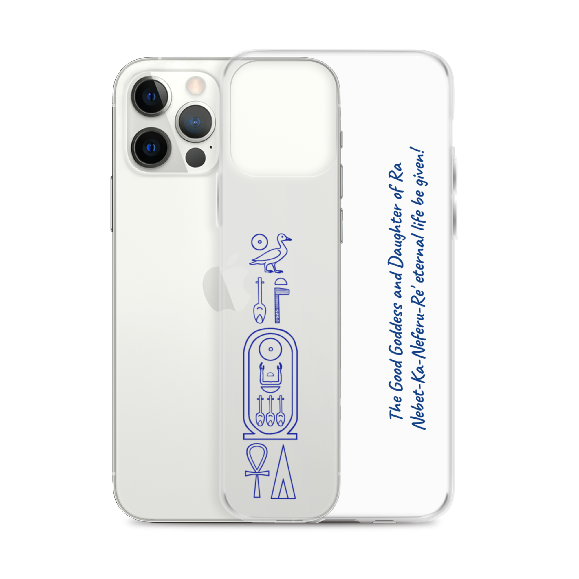 iPhone Case "Pharaoh's name" (blue) - Image 22