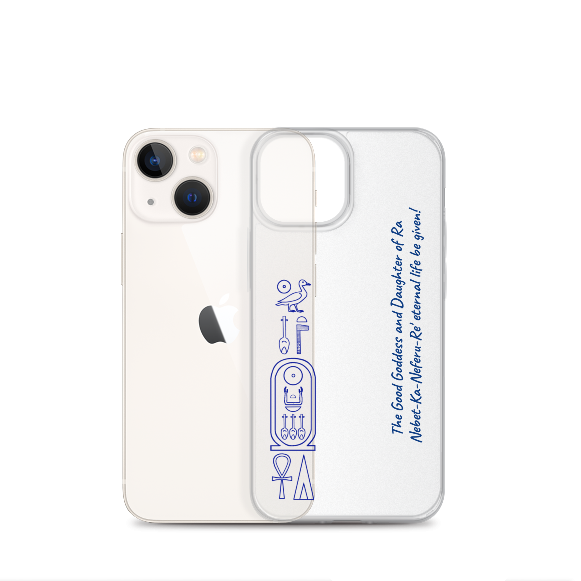 iPhone Case "Pharaoh's name" (blue) - Image 30