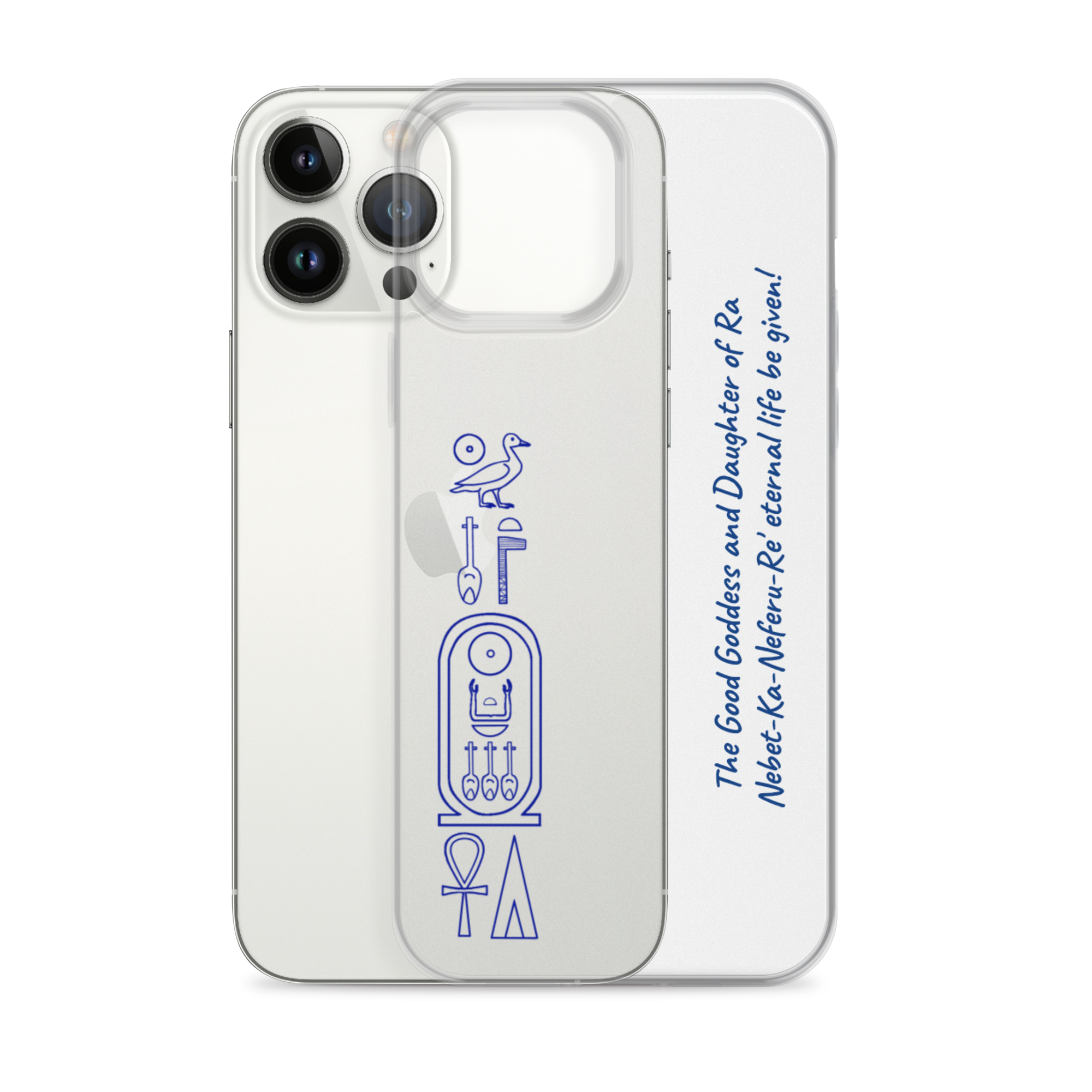 iPhone Case "Pharaoh's name" (blue) - Image 32
