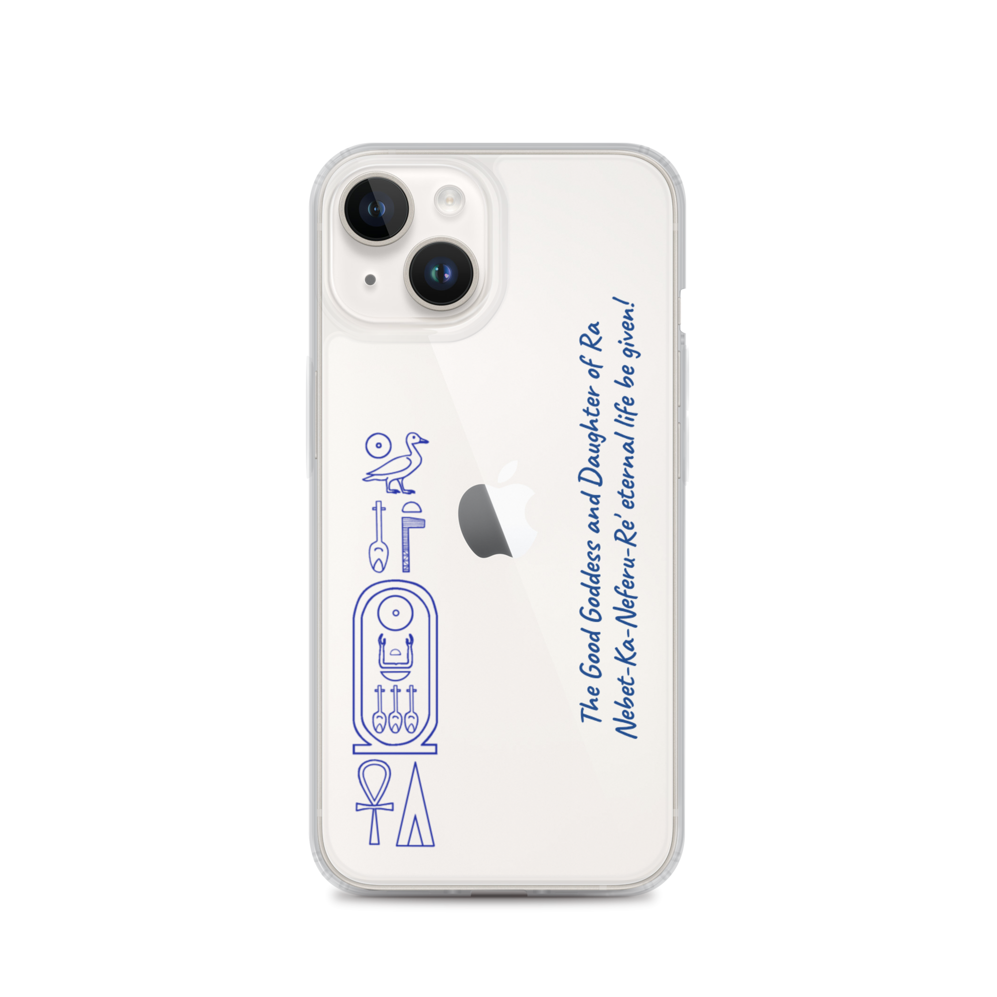 iPhone Case "Pharaoh's name" (blue) - Image 14