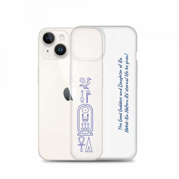 iPhone Case "Pharaoh's name" (blue) - Image 15