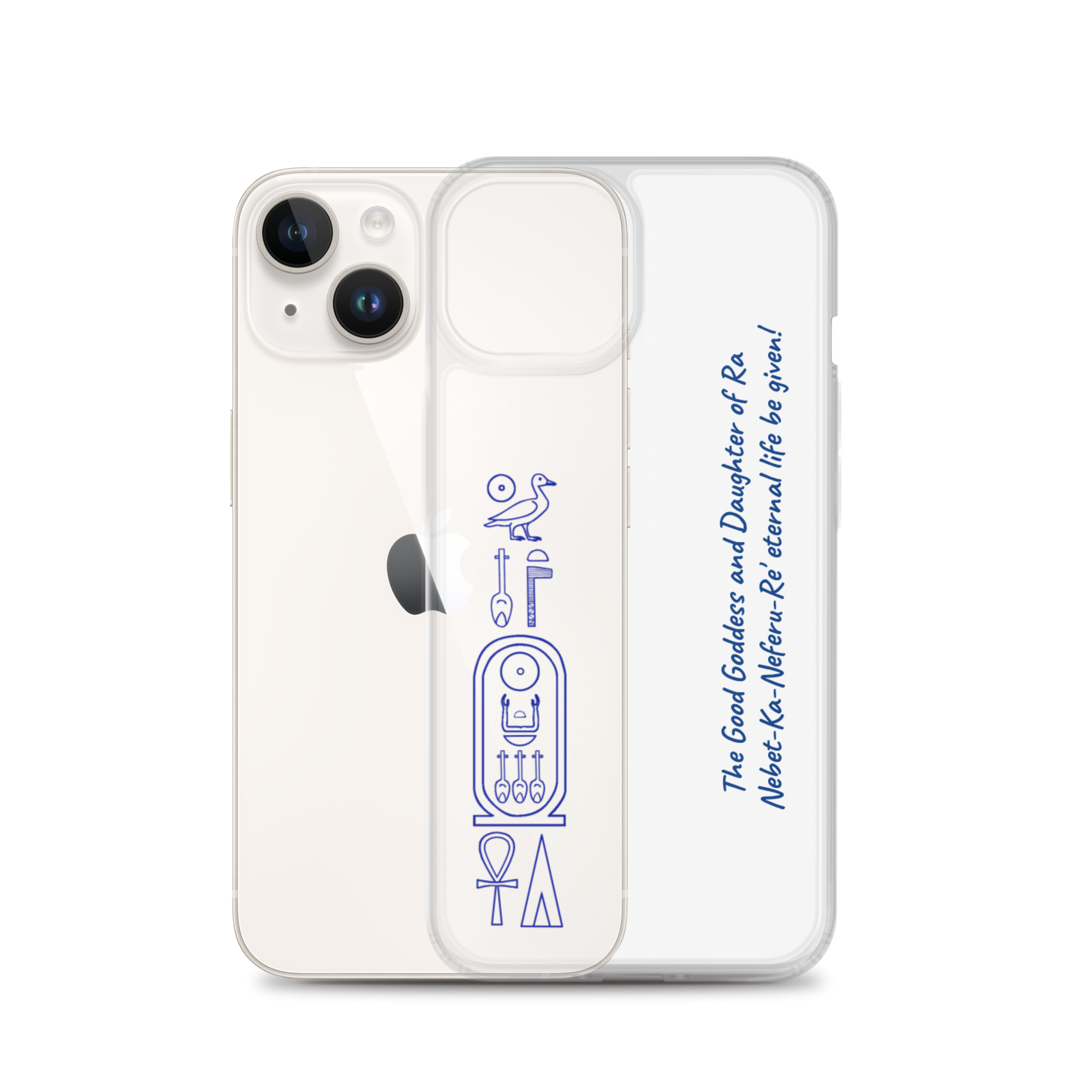 iPhone Case "Pharaoh's name" (blue) - Image 15