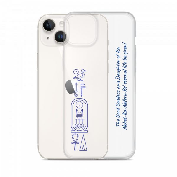 iPhone Case "Pharaoh's name" (blue) - Image 24