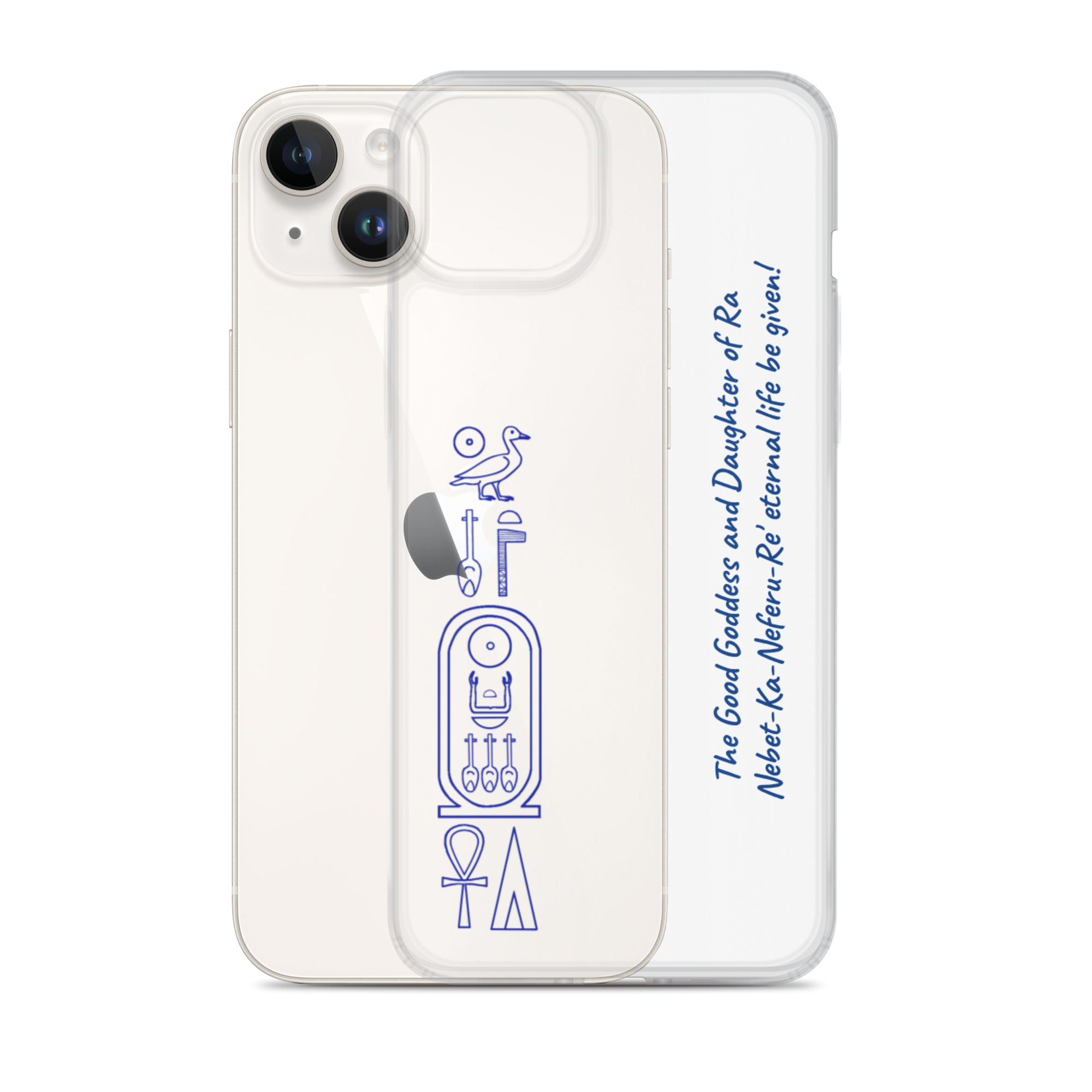 iPhone Case "Pharaoh's name" (blue) - Image 24