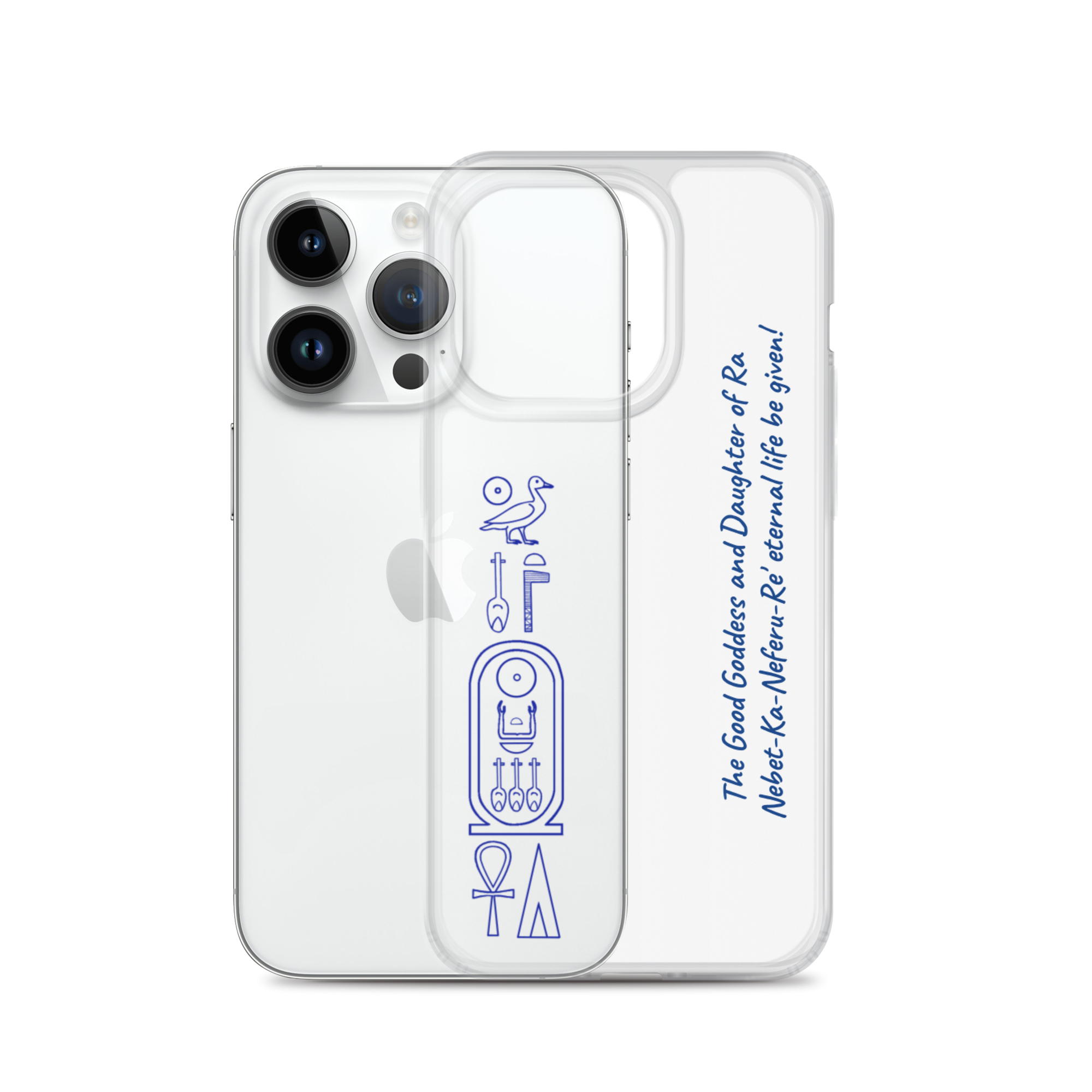 iPhone Case "Pharaoh's name" (blue) - Image 26