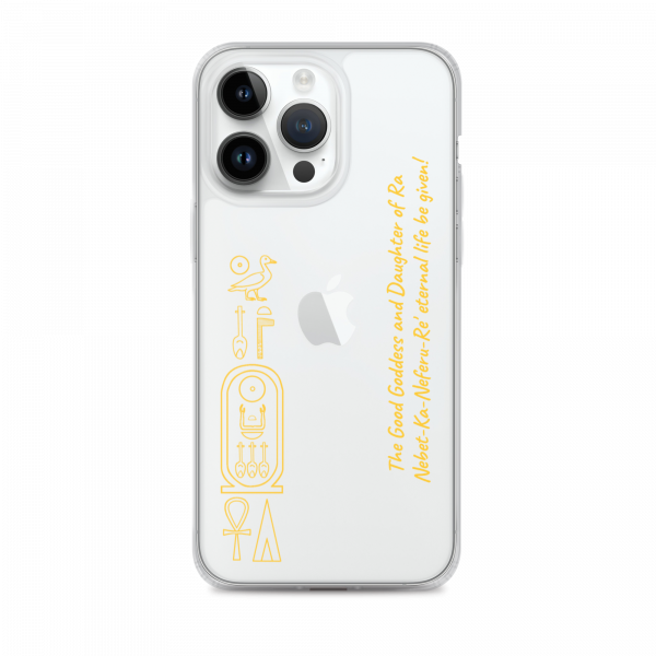 iPhone Case "Pharaoh's name" (gold) - Image 27