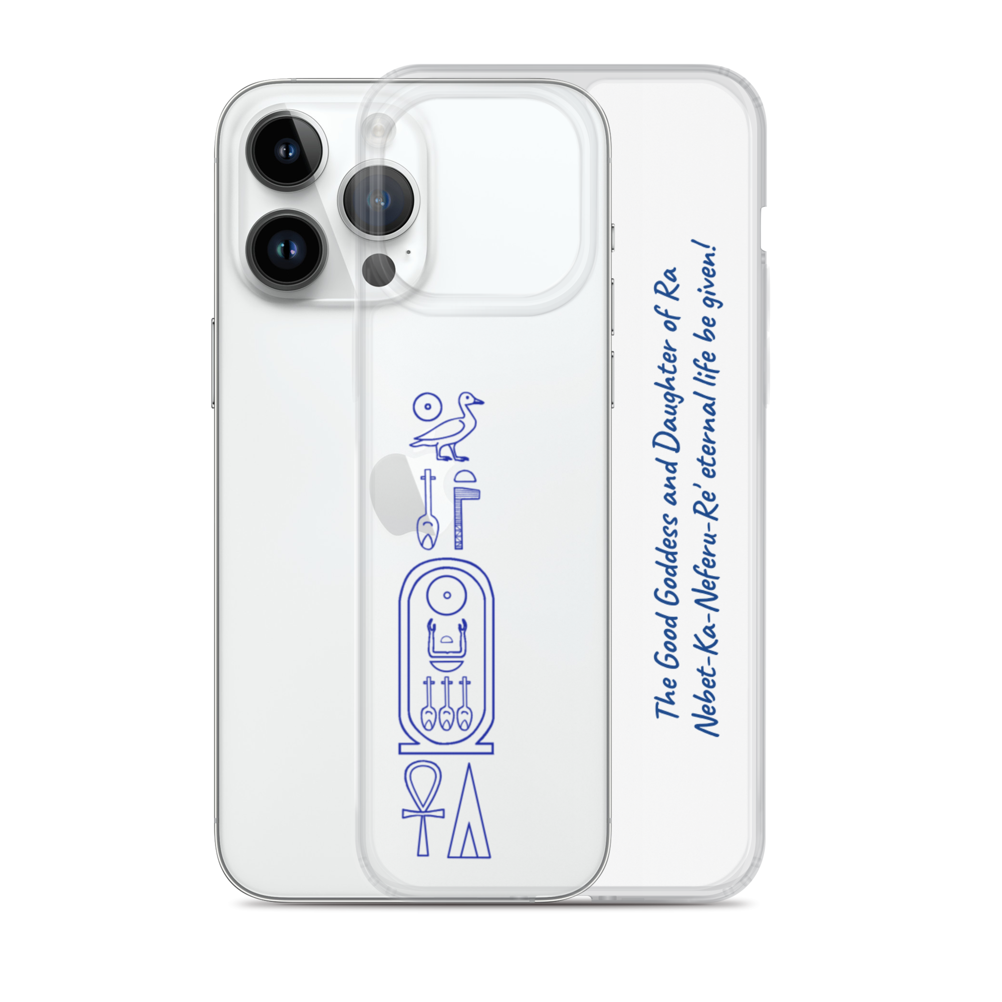 iPhone Case "Pharaoh's name" (blue) - Image 28