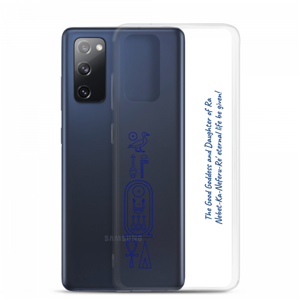 Samsung Case "Pharaoh's name" (blue) - Image 7