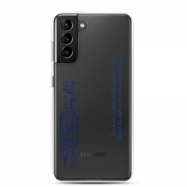 Samsung Case "Pharaoh's name" (blue) - Image 11