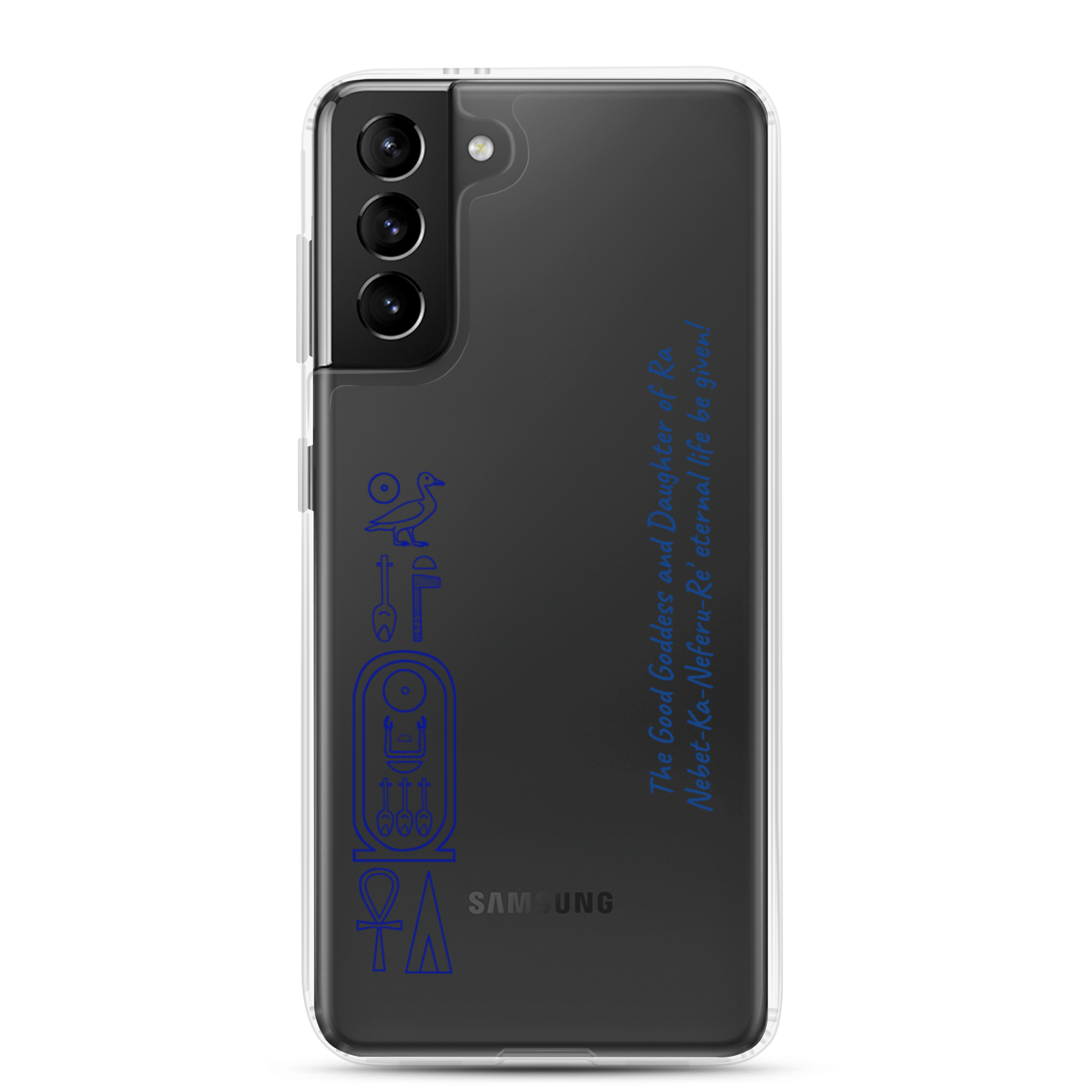 Samsung Case "Pharaoh's name" (blue) - Image 11