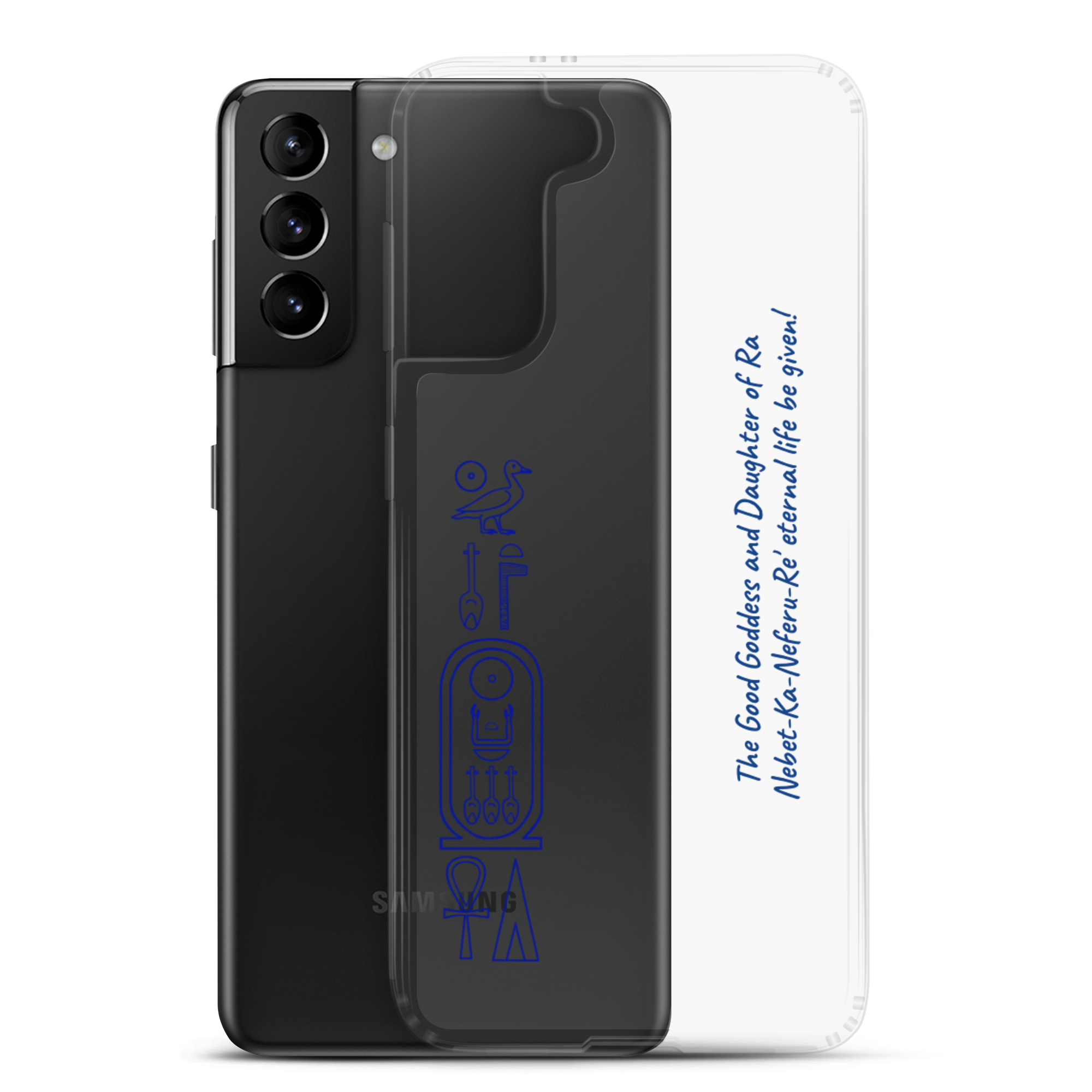 Samsung Case "Pharaoh's name" (blue) - Image 12