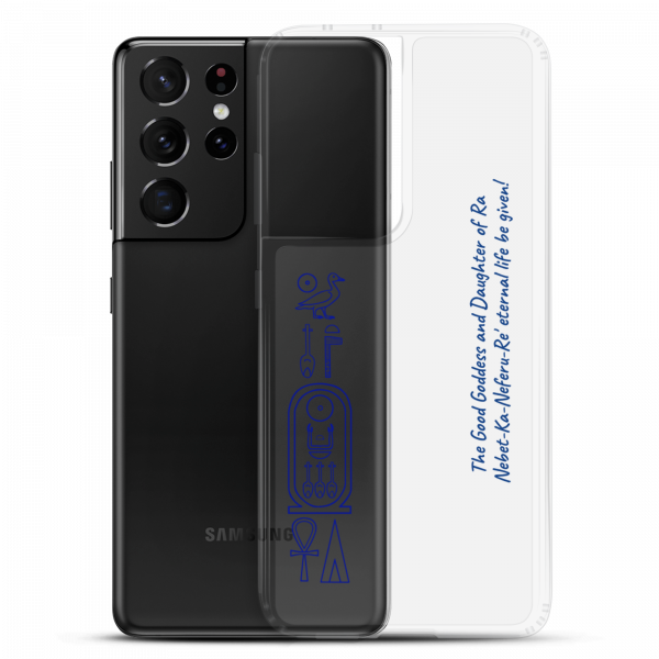 Samsung Case "Pharaoh's name" (blue) - Image 14