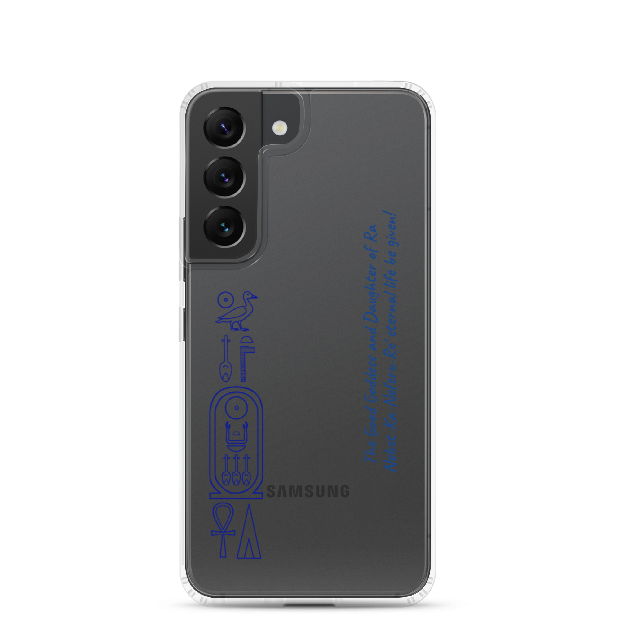 Samsung Case "Pharaoh's name" (blue) - Image 15