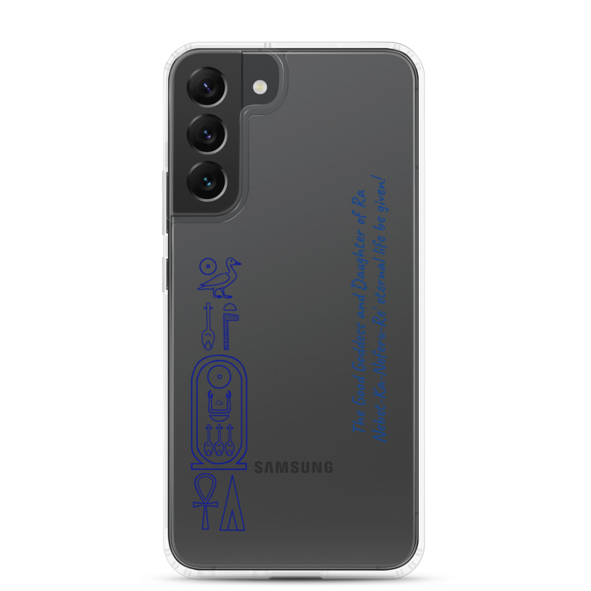 Samsung Case "Pharaoh's name" (blue) - Image 17