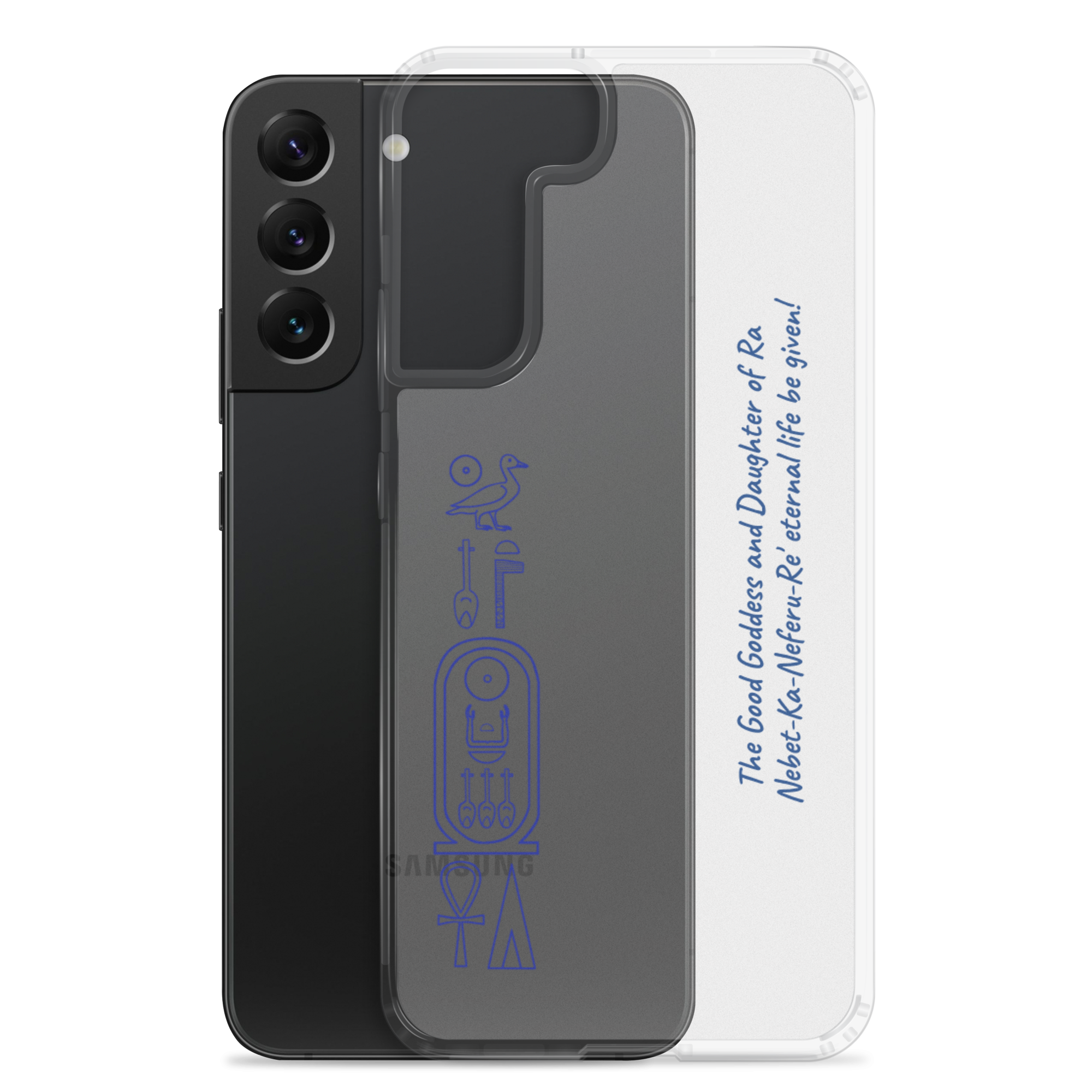 Samsung Case "Pharaoh's name" (blue) - Image 18