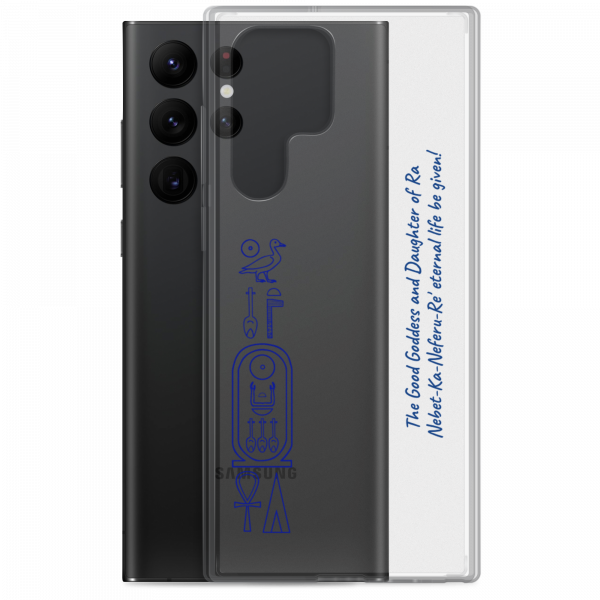 Samsung Case "Pharaoh's name" (blue) - Image 20