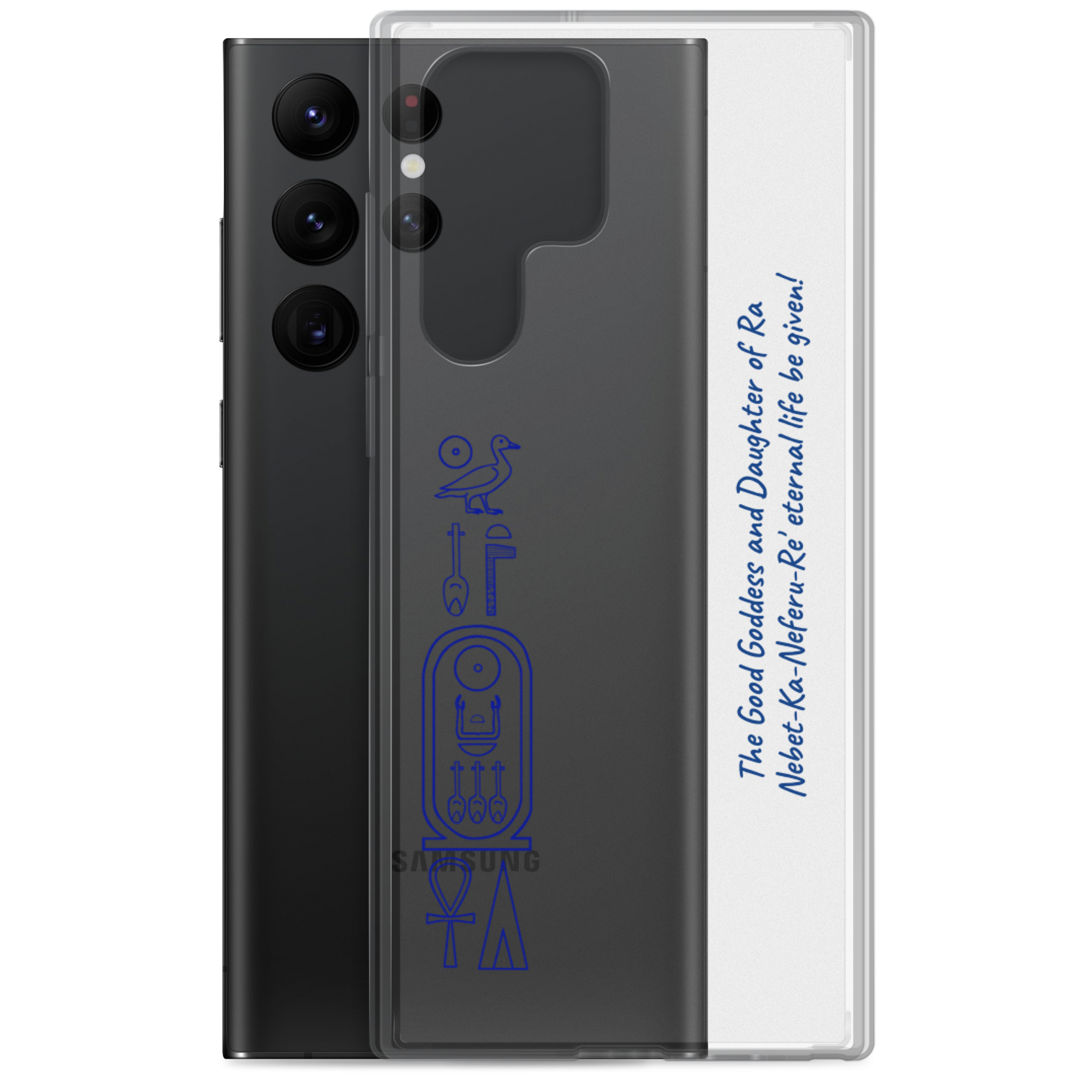 Samsung Case "Pharaoh's name" (blue) - Image 20