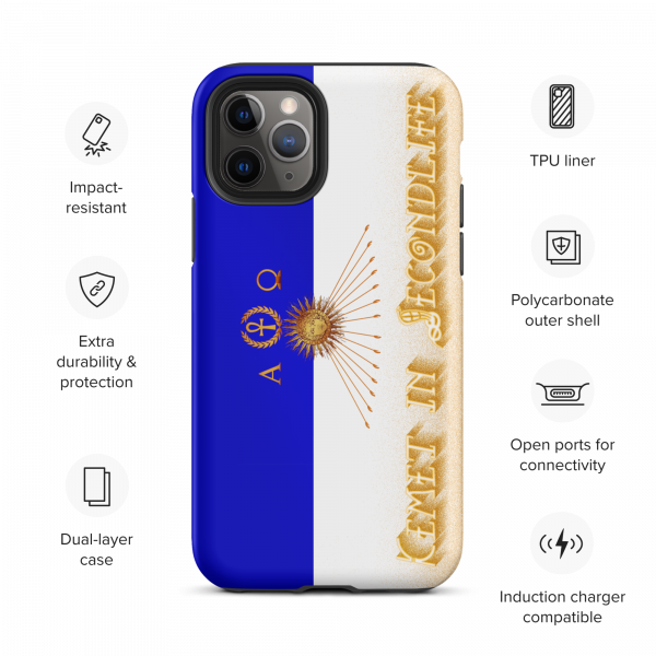 Tough iPhone case «Allianz flag 'Kemet in Secondlife'» - Image 2