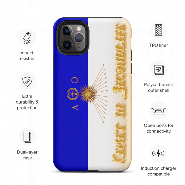 Tough iPhone case «Allianz flag 'Kemet in Secondlife'» - Image 3