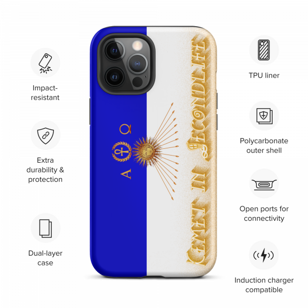 Tough iPhone case «Allianz flag 'Kemet in Secondlife'» - Image 7