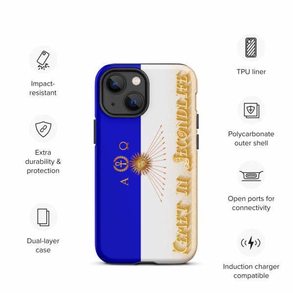 Tough iPhone case «Allianz flag 'Kemet in Secondlife'» - Image 8