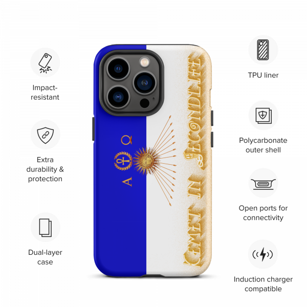Tough iPhone case «Allianz flag 'Kemet in Secondlife'» - Image 10