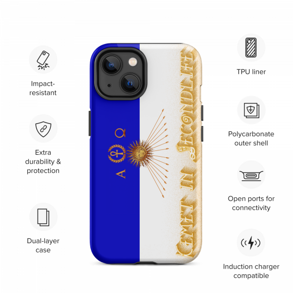 Tough iPhone case «Allianz flag 'Kemet in Secondlife'» - Image 12