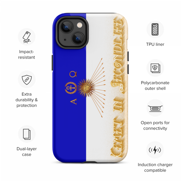 Tough iPhone case «Allianz flag 'Kemet in Secondlife'» - Image 13